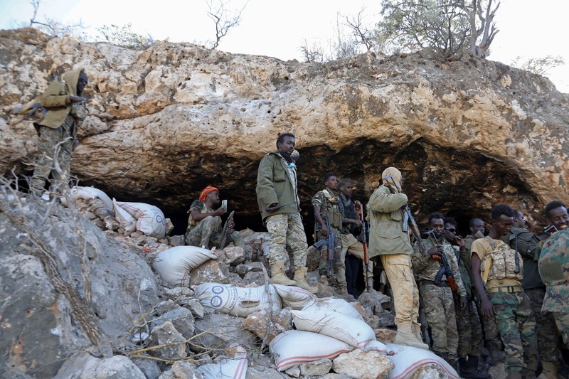 Komando Afrika AS, militer AS melakukan serangan udara terkoordinasi terhadap militan ISIS di Somalia pada Sabtu, 1 Februari 2025. (U.S. Africa Command via AP) Komando Afrika AS, militer AS melakukan serangan udara terkoordinasi terhadap militan ISIS di Somalia pada Sabtu, 1 Februari 2025. (U.S. Africa Command via AP)
