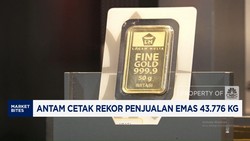 Video: Antam Cetak Rekor Penjualan Emas hingga 43.776 Kg di 2024