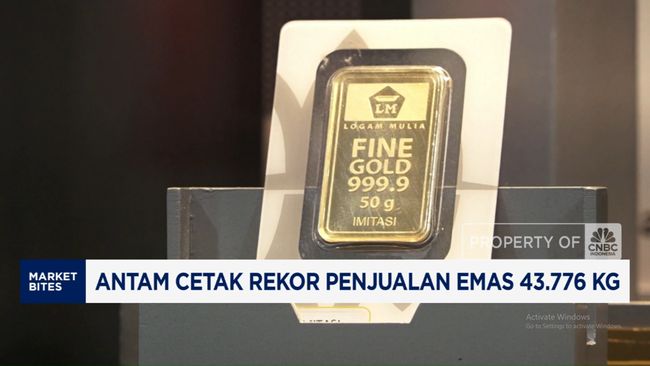 Video: Antam Cetak Rekor Penjualan Emas hingga 43.776 Kg di 2024