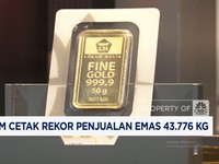 Video: Antam Cetak Rekor Penjualan Emas hingga 43.776 Kg di 2024
