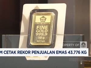 Video: Antam Cetak Rekor Penjualan Emas hingga 43.776 Kg di 2024