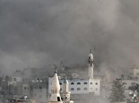 Potret Israel Masih Menggila di Arab, Puluhan Bangunan Hancur Meledak