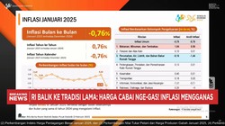 Video: BPS Catat Indonesia Alami Deflasi 0,76 (mtm) di Januari 2025