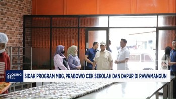 Video: Sidak Program MBG, Prabowo Cek Sekolah dan Dapur di Rawamangun