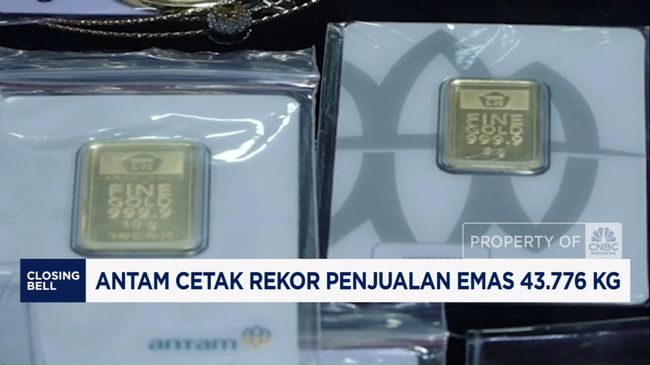 Video: Tertinggi Dalam Sejarah, Antam Cetak Rekor Penjualan Emas 2024