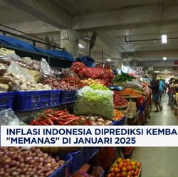 Video: Harga Cabai Cs Naik, Inflasi RI Januari 2025 Diramal 