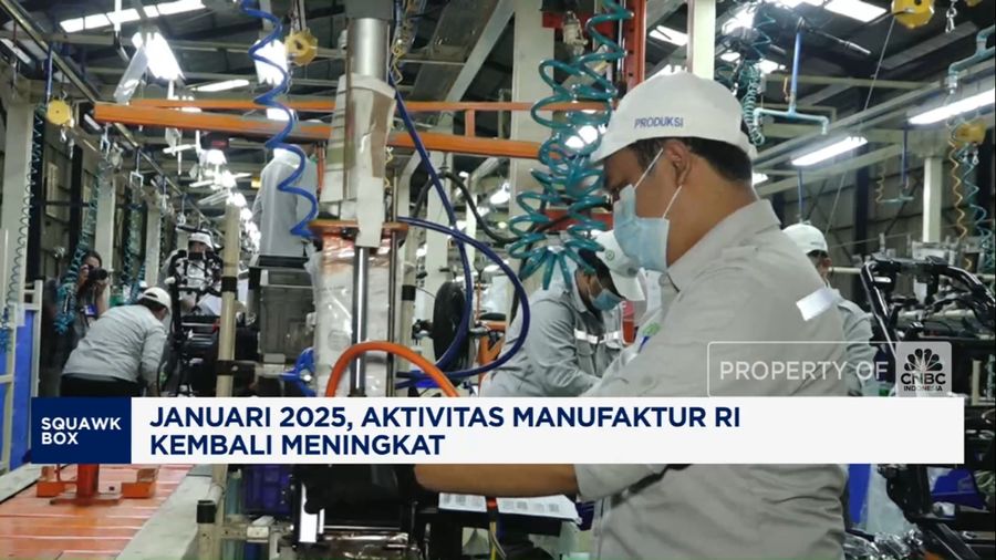 Januari 2025, Aktivitas Manufaktur RI Kembali Meningkat
