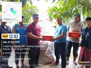 Kemensos Salurkan Bantuan untuk Warga Demak Terdampak Banjir