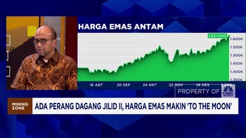 Video: Perang Dagang Jilid II, Harga Emas Merangkak Naik