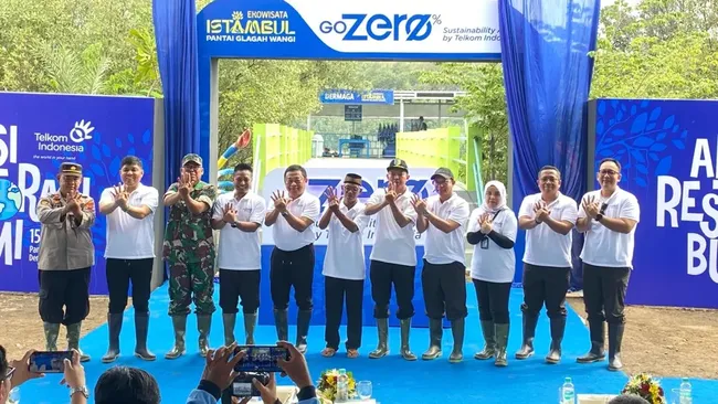 Sejalan Visi Indonesia Emas, Begini Strategi Net Zero Emission Telkom