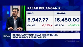 Video: Trump Bikin Geger! Rupiah Amblas & IHSG Ambruk Lebih Dari 2%