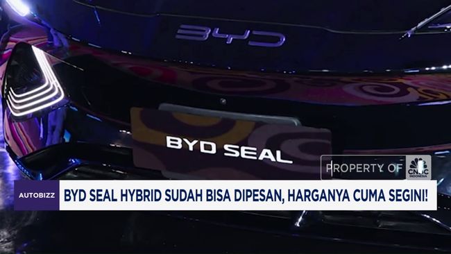 BYD Seal Hybrid Sudah Bisa Dipesan, Harganya Rp 201 Juta!