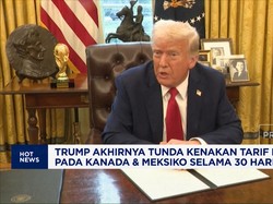 Video: Trump Tunda Tarif Impor Kanada-Driver Ojol Siap Demo Tuntut TH