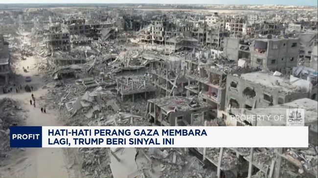 Video: Hati-hati Perang Gaza Membara Lagi, Trump Beri Sinyal Ini