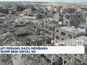 Video: Hati-hati Perang Gaza Membara Lagi, Trump Beri Sinyal Ini