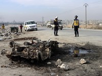 Mencekam! Potret Ledakan Bom Mobil, 20 Orang Tewas