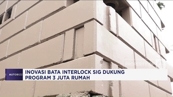 Video: Inovasi Bata Interlock SIG Dukung Program 3 Juta Rumah