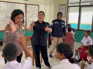 Kompol Mellisa Seberangi Laut Tangkap Pelaku Pencabulan, Peduli Anak Disabilitas