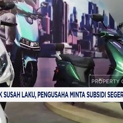 Motor Listrik Tak Laku Dijual, Pengusaha Minta Subsidi Segera Cair