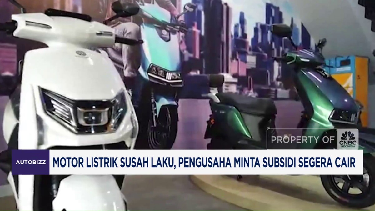 Motor Listrik Terpuruk, Pengusaha Teriak Minta Subsidi Segera Diguyur