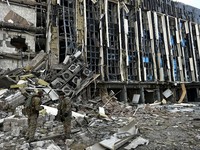 Putin Ngamuk, Rudal Balistik Rusia Hantam Gedung Administrasi Ukraina