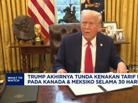 Video: Trump Akhirnya Tunda Kenakan Tarif Baru Pada Kanada & Meksiko