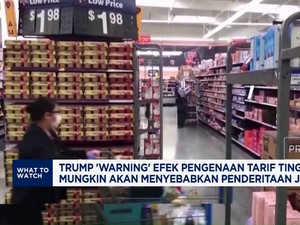 Video: Trump 'Warning' Efek Pengenaan Tarif Tinggi