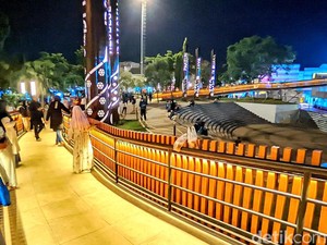 Cantik dan Estetik Wajah Baru Alun-alun Ciamis