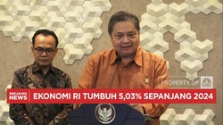 Video: Airlangga: PDB RI 2024 Tumbuh Solid Dibanding Singapura Cs