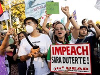 Tetangga RI Panas, Warga Demo Wapres Anak Eks Presiden Dimakzulkan