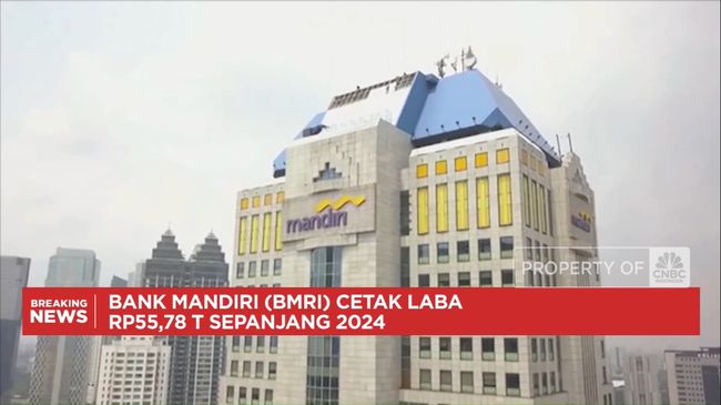 Video: Bank Mandiri Cetak Laba Rp55,78 Triliun Sepanjang 2024