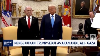 Video: Mengejutkan! Trump Sebut AS Akan Ambil Alih Gaza