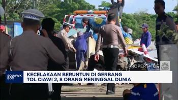 Video: Kecelakaan Beruntun di Gerbang Tol Ciawi 2, 8 Orang Meninggal