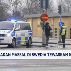 Video: Penembakan Massal di Swedia Tewaskan 10 Orang