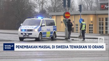 Video: Penembakan Massal di Swedia Tewaskan 10 Orang