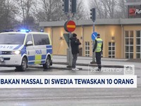 Video: Penembakan Massal di Swedia Tewaskan 10 Orang