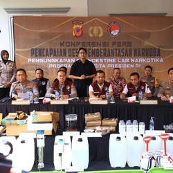 Geger Pabrik Narkoba Terbesar Jabar Terungkap, Nilanya Tembus Rp 350 M