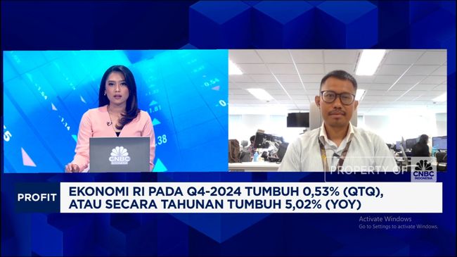 Konsumsi Tergerus-Bunga Tinggi, Syukur PDB RI 2024 Bisa 5,03%