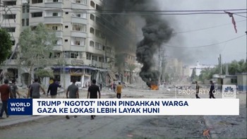 Video: Trump 'Ngotot' Pindahkan Warga Gaza Ke Mesir Atau Yordania