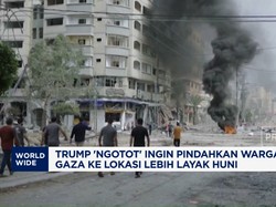 Video: Trump 'Ngotot' Pindahkan Warga Gaza Ke Mesir Atau Yordania