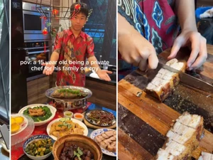 Keren! Remaja 15 Tahun Sanggup Masak 8 Menu Sekaligus Sendirian