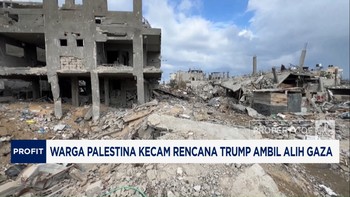 Video: Warga Palestina Kecam Rencana Trump Ambil Alih Gaza