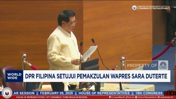 Video: DPR Filipina Setujui Pemakzulan Wapres Sara Duterte