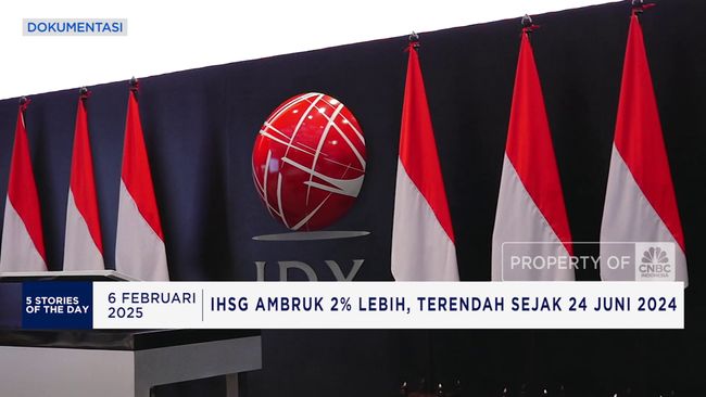 Video: IHSG Ambruk 2% Lebih