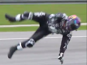Michellin Jelaskan Sebab Kecelakaan Horror Martin-Terpental dari Motor