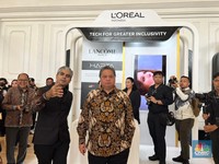 Menko Airlangga Dorong Hilirisasi di Industri Kosmetik