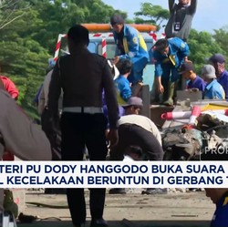 Video: Menteri PU Buka Suara Soal Kecelakaan di Gerbang Tol Ciawi