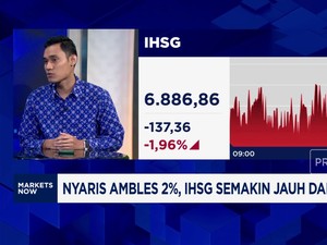 Video: Nyaris Ambles 2%, IHSG Makin Jauh dari Level 7.000an