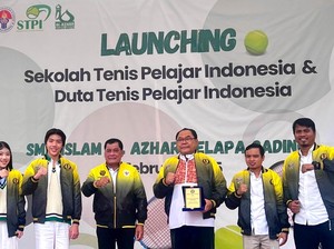 PP PELTI Luncurkan Sekolah Tenis Pelajar Indonesia