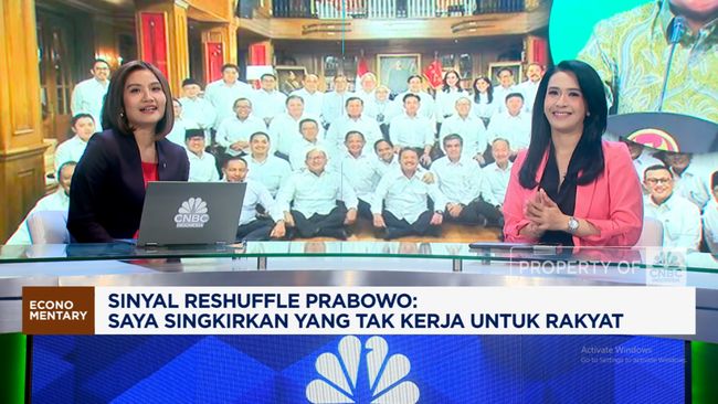 Video: Prabowo Beri Sinyal Reshuffle